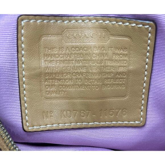 Y2K Coach 11576 Hamptons Large Signature Hobo & 40275 Bi-Fold Wallet - Picture 13 of 14